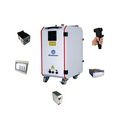 Hand Held Pulsed Fiber Laser Cleaning Machine Laser Rust Removal Portable