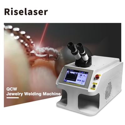 QCW Spot Laser Welding Machine With Fiber Laser For Jewelry Welding
