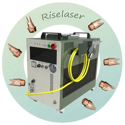 Riselaser 1500w laser welder hand held Welding Soldering Air Cooling Metal