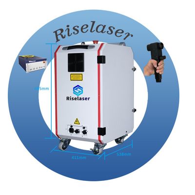 निर्माण उद्योग के लिए सूटकेस फाइबर लेजर क्लीनिंग मशीन 100W 200W कृषि उद्योग