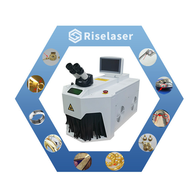 150W स्टेनलेस स्टील मेटल सोल्डरिंग मशीन, लेजर स्पॉट वेल्डर के लिए सोने चांदी के अंगूठी आभूषण उपकरण